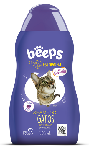 Shampoo Gatos Beeps By Estopinha - 500ml